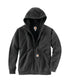 THERMAL FULL ZIP HOODED SWTSHT